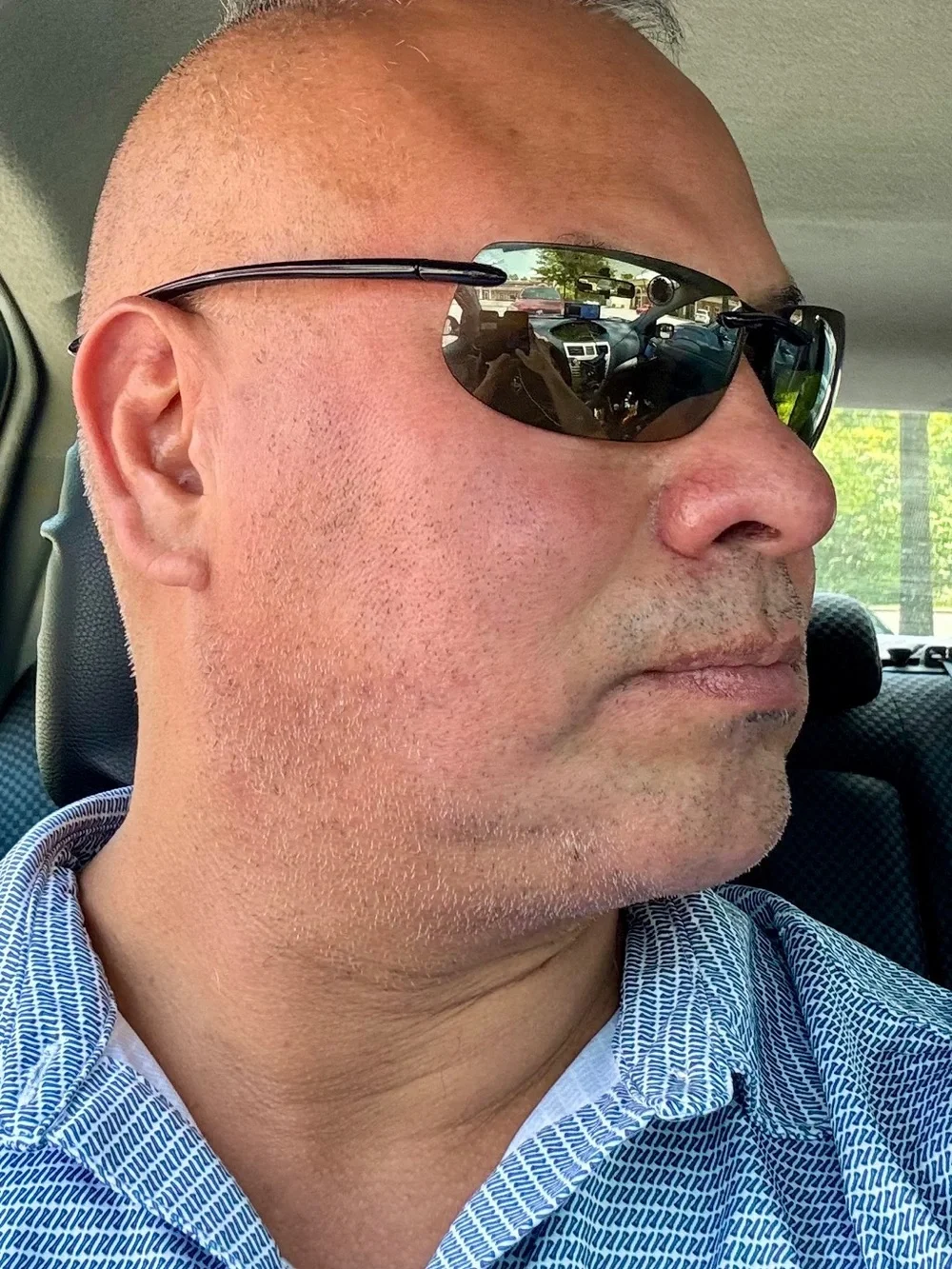 Maui Jim MJ410 12 Men's Black Frame Sunglasses with Green Lenses
